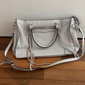 Rebecca Minkoff white crossbody handbag